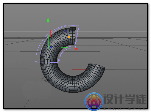 C4D建模弯曲管道模型的图文教程 -7